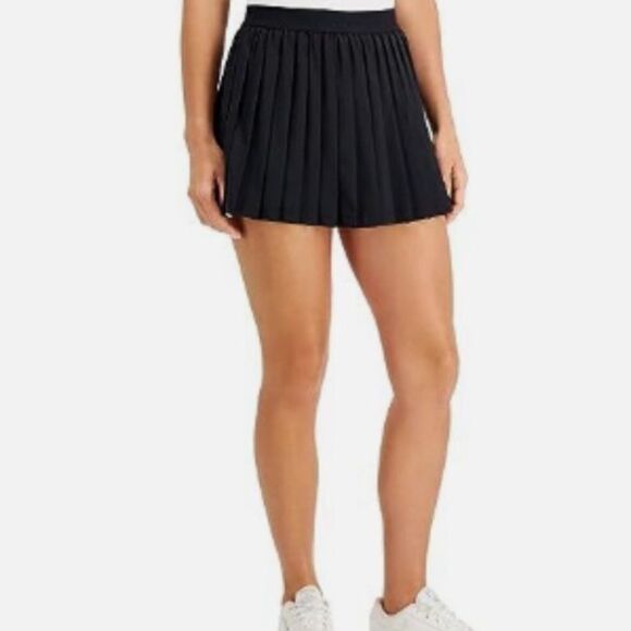 Id Ideology Women's Active Solid Pleated skirt, short Skort - Picture 3 of 11